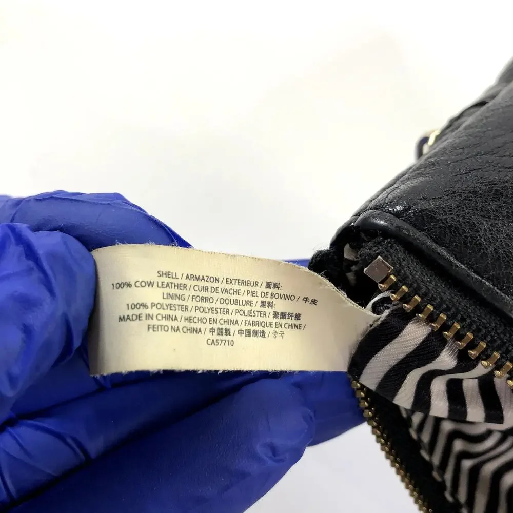 Kate Spade Black Pebbled Leather Wristlet / Clutch #Q331 PLS READ HRJ